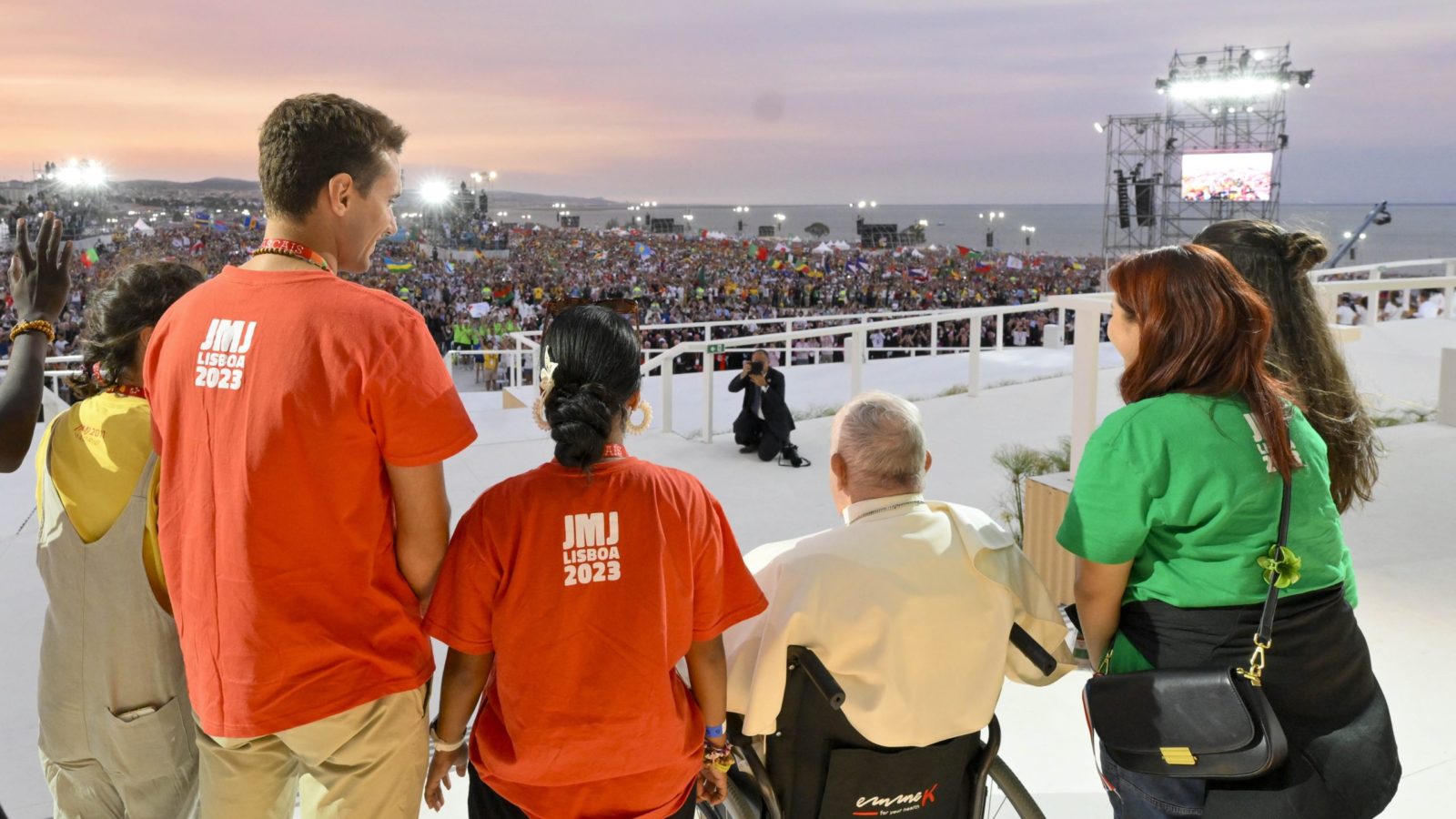 Pope At Wyd Vigil Rise Up To Pursue Joy Even When Tired