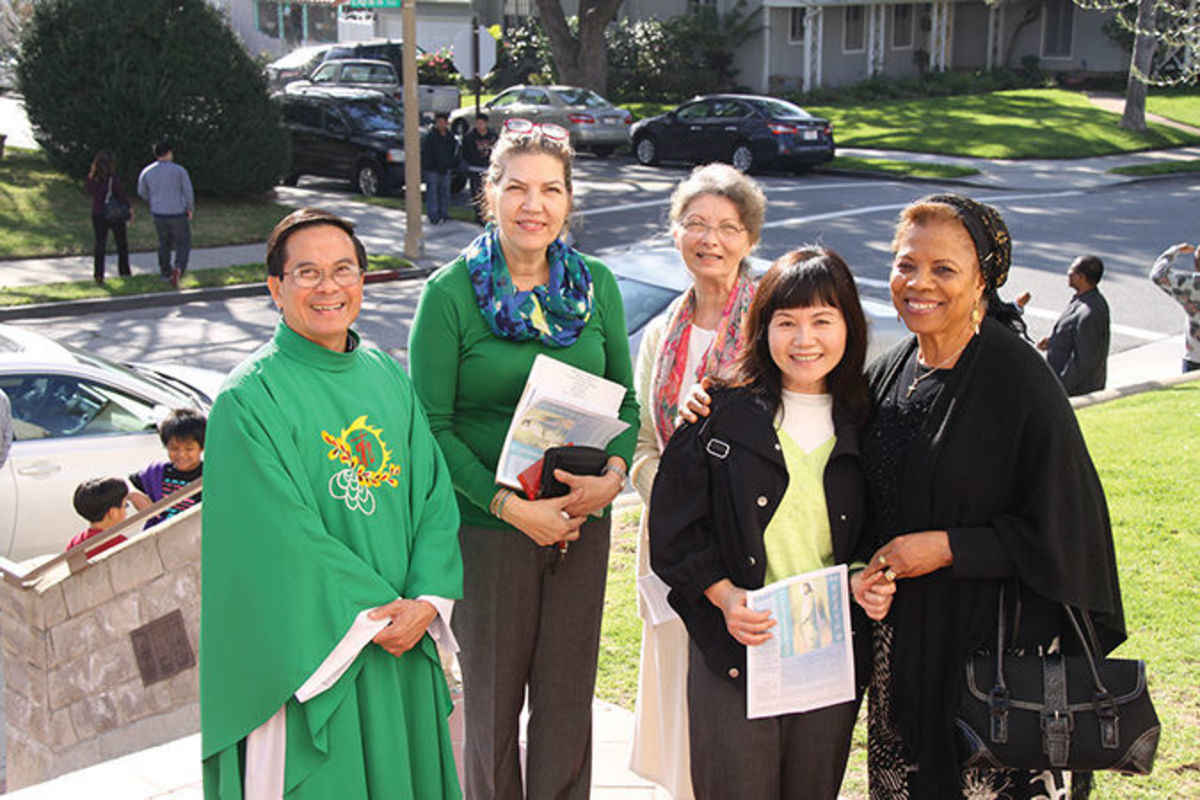 The Faces of God Nativity Church, Torrance Angelus News Multimedia