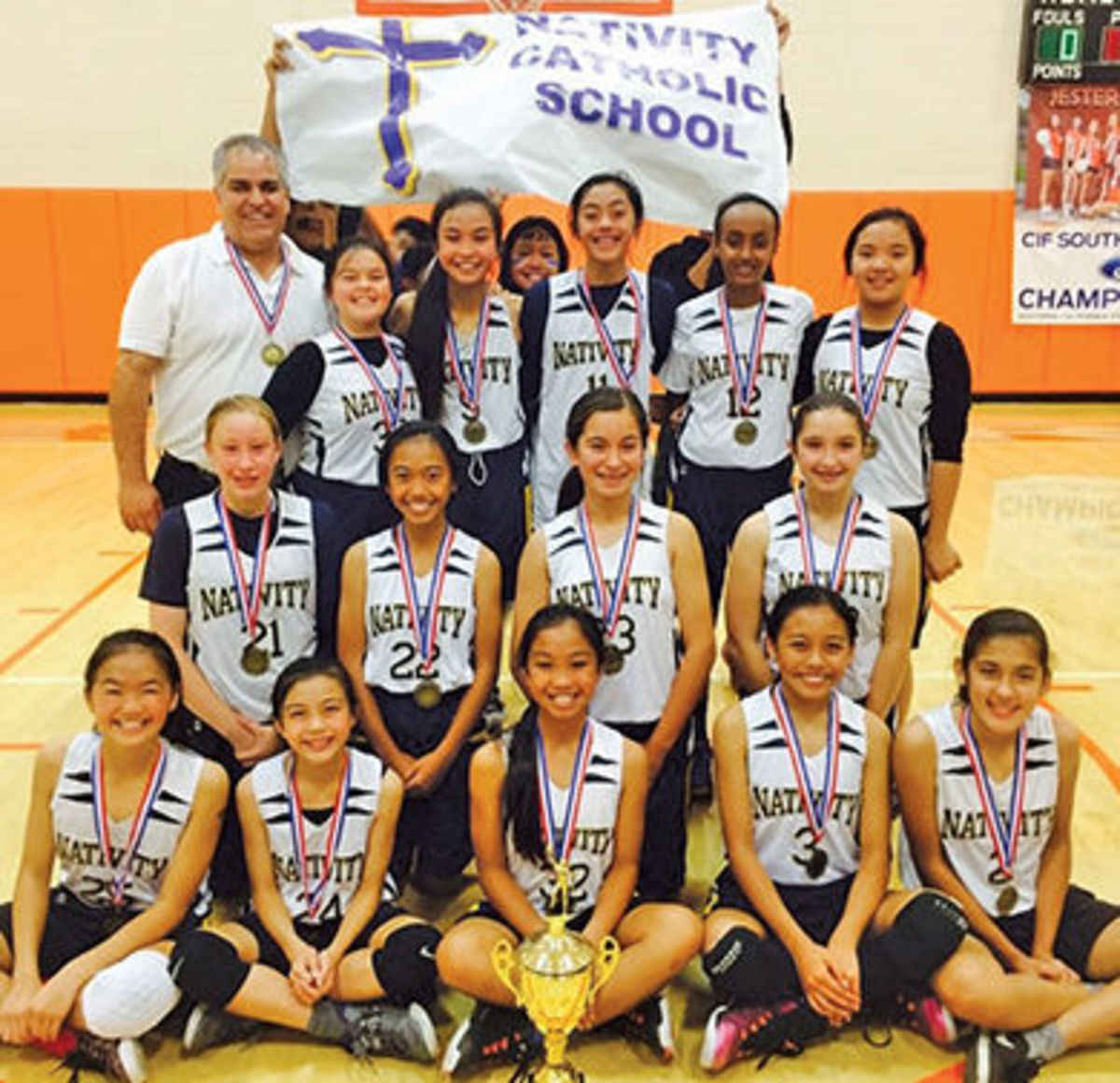 Nativity claims basketball crown Angelus News Multimedia Catholic News