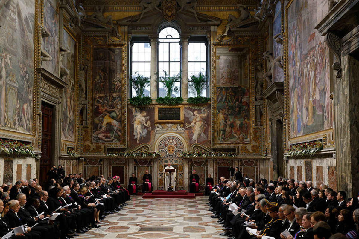 Beyond left and right Reading the pope’s annual ‘state of the world