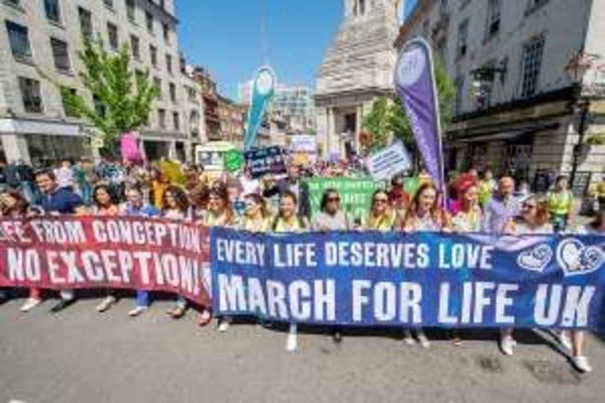 March for Life UK draws thousands to London Angelus News Multimedia