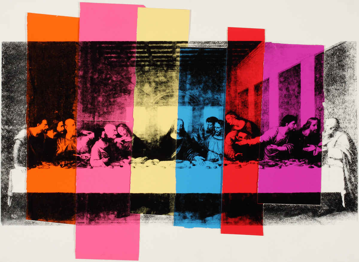 andy warhol last supper bearbrick