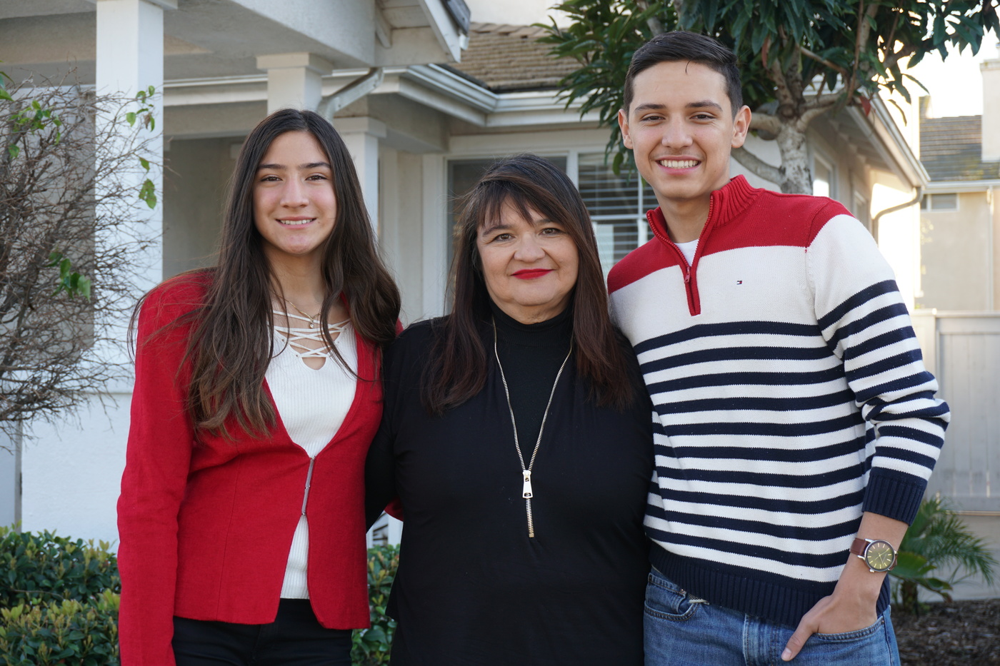 Herrera family who attended Circle V Ranch Camp