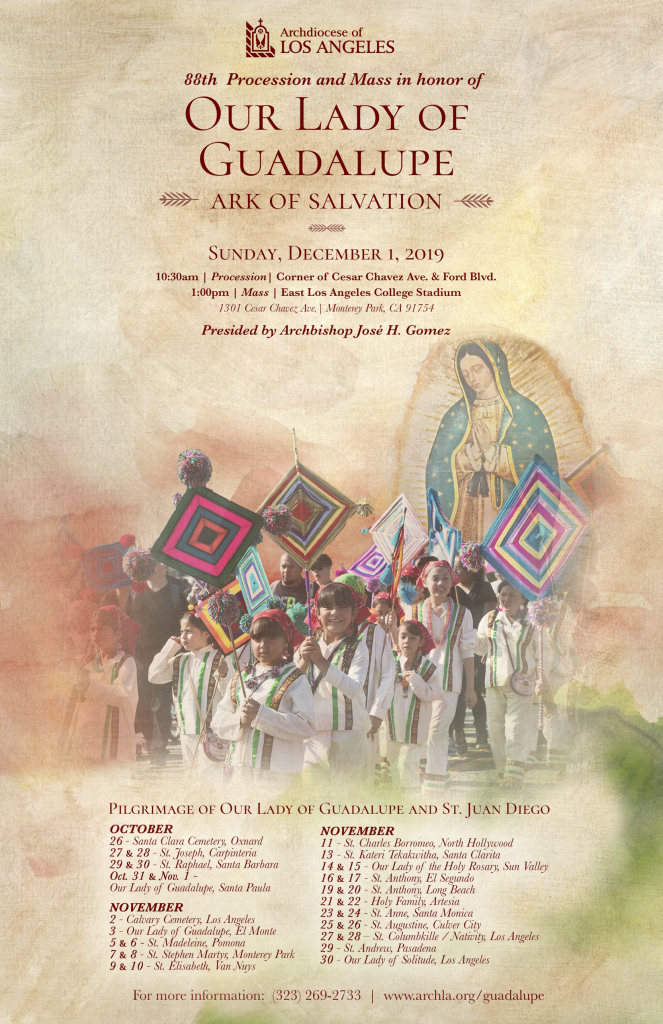 Annual Procession & Mass in Honor of Our Lady of Guadalupe 2019 I