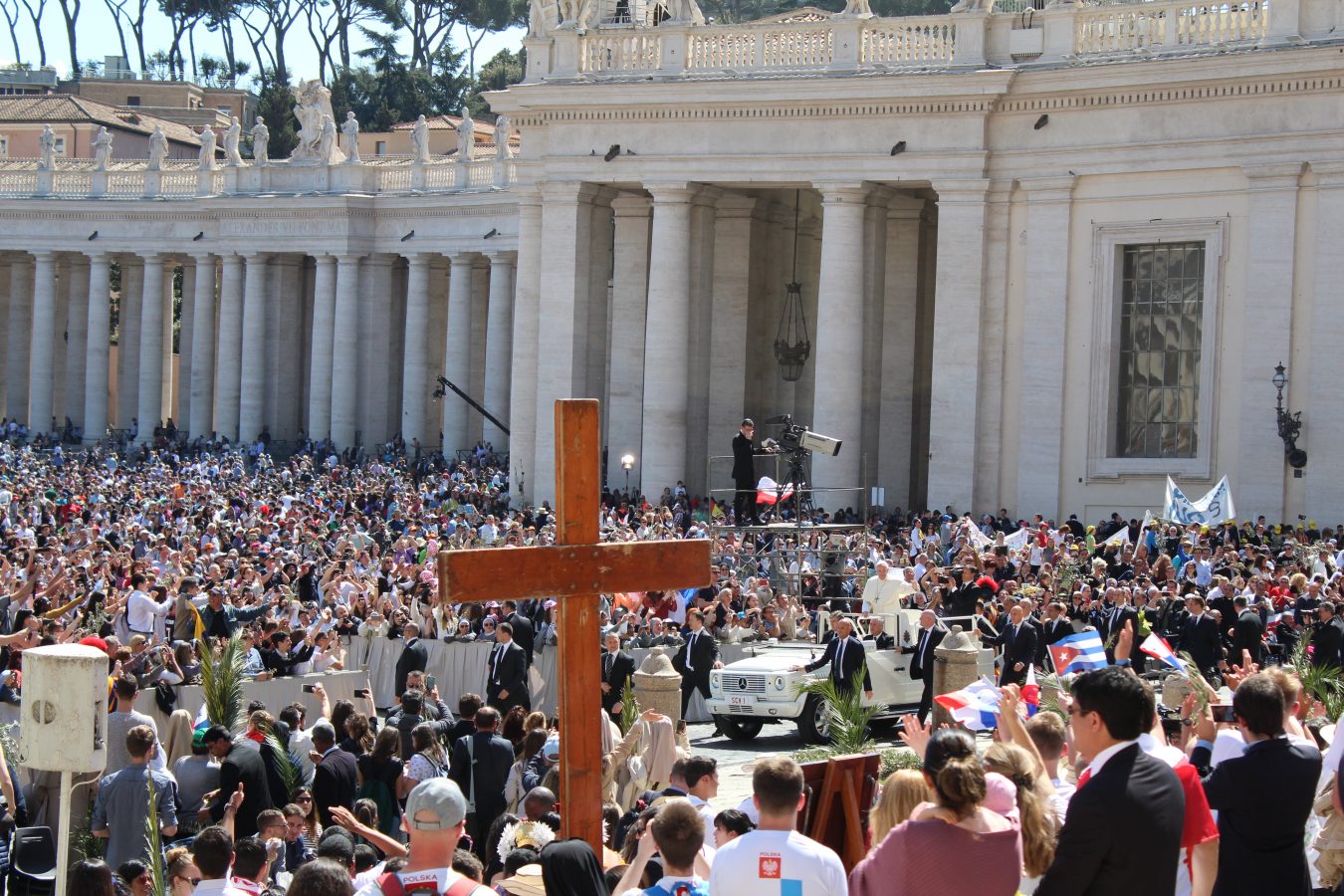 Last stop for World Youth Day Cross Los Angeles