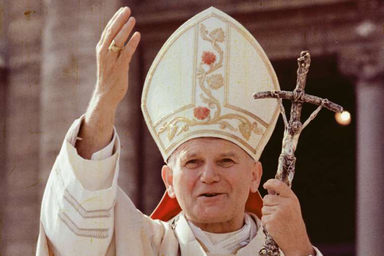 Taiko belly dance Cafe Saint of the day: Pope John Paul II