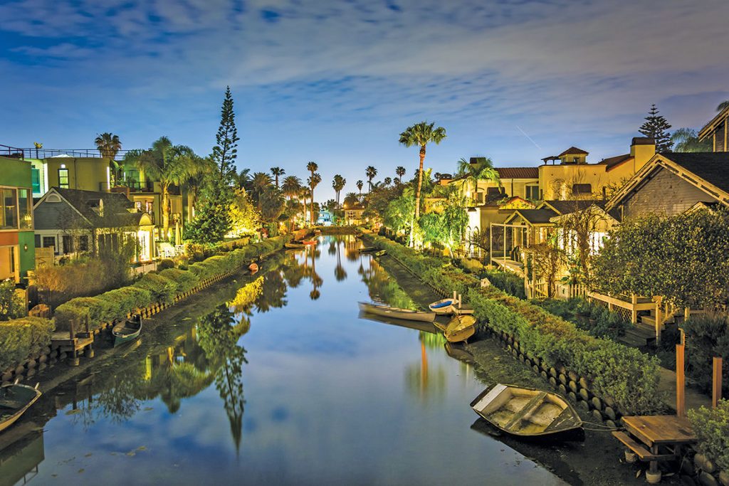 The Venice canals