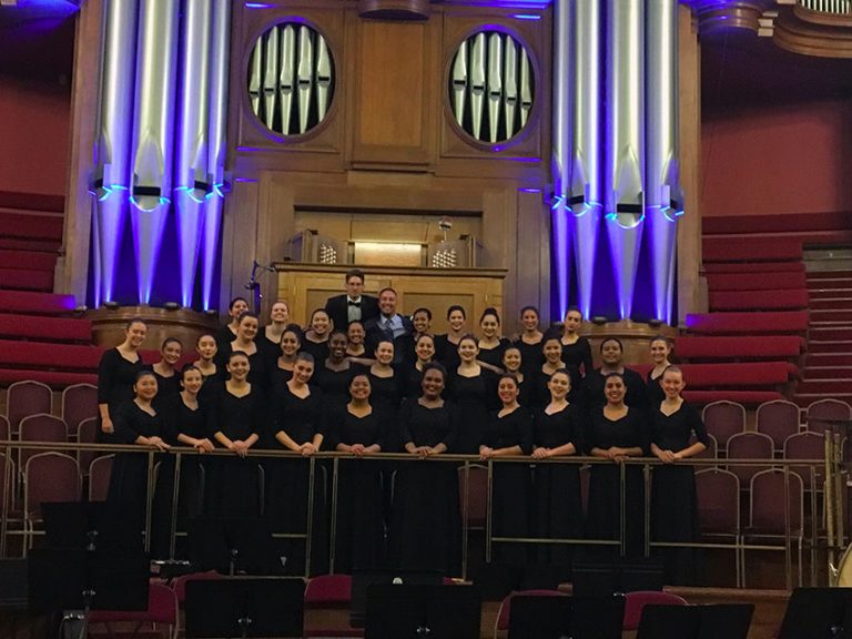 St. Lucy’s Priory High School Chamber singers perform in the London ...