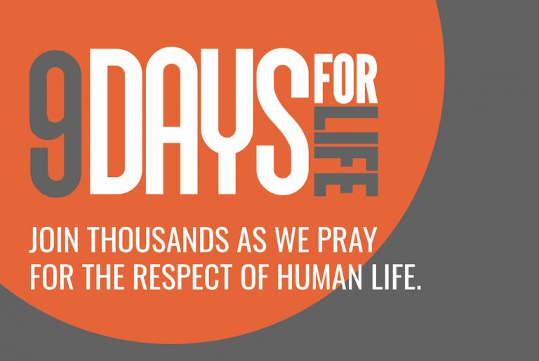 Annual '9 Days for Life' prayer, action campaign takes place Jan. 1422