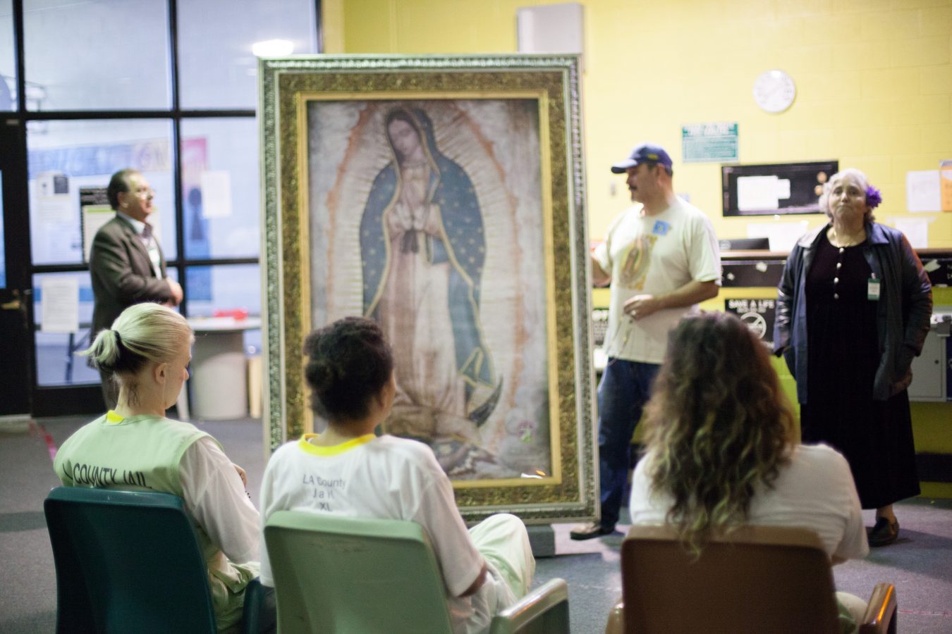 Virgin of Guadalupe visits women in Lynwood’s jail