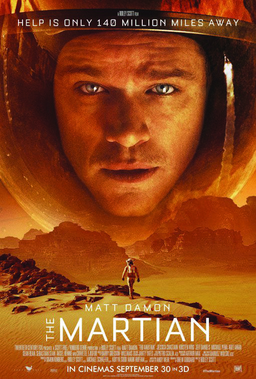 the martian movie length