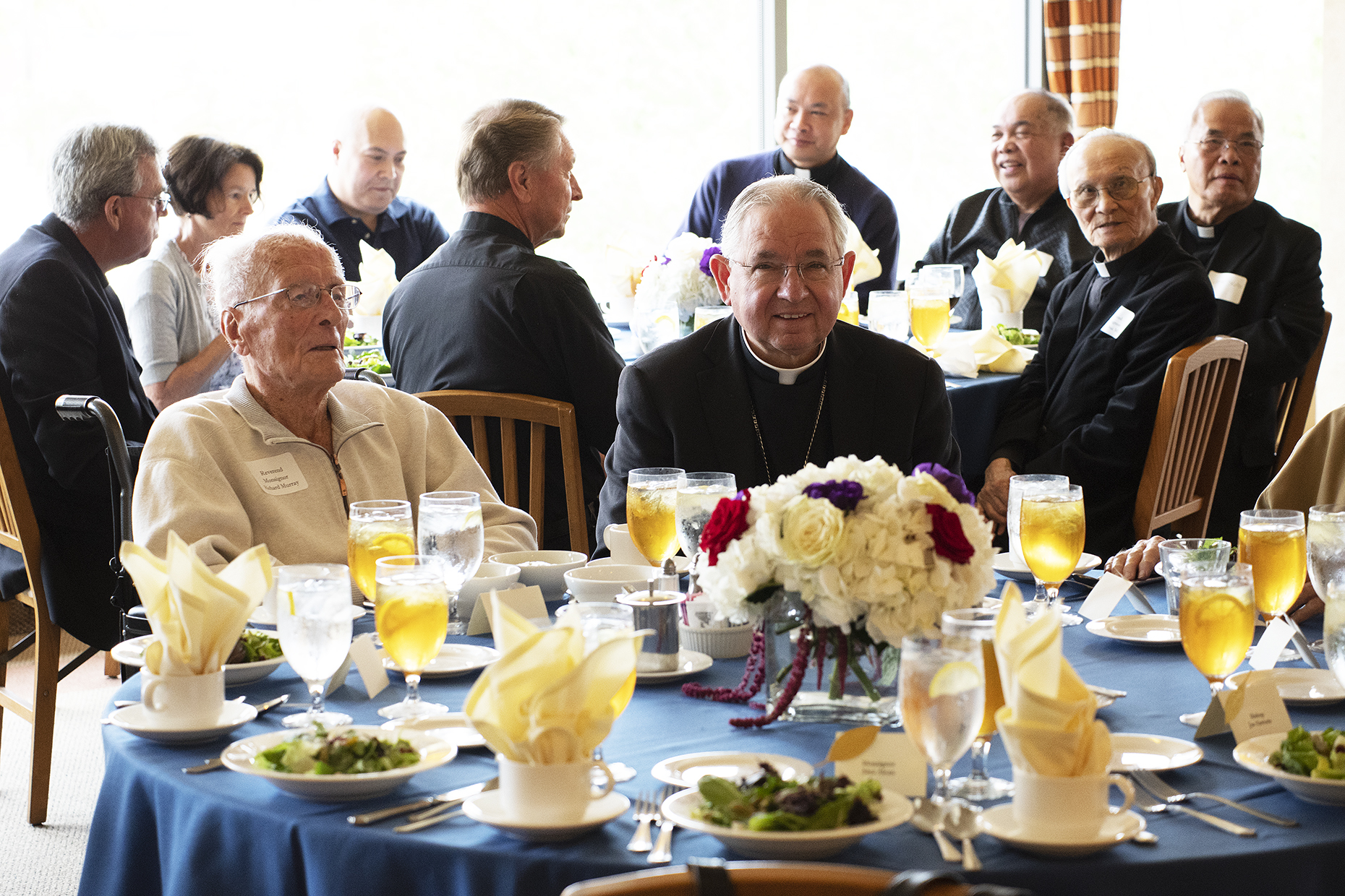 Archdiocese hosts priest retirement luncheon