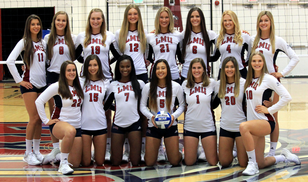 LMU report Women’s volleyball team makes NCAA tournament