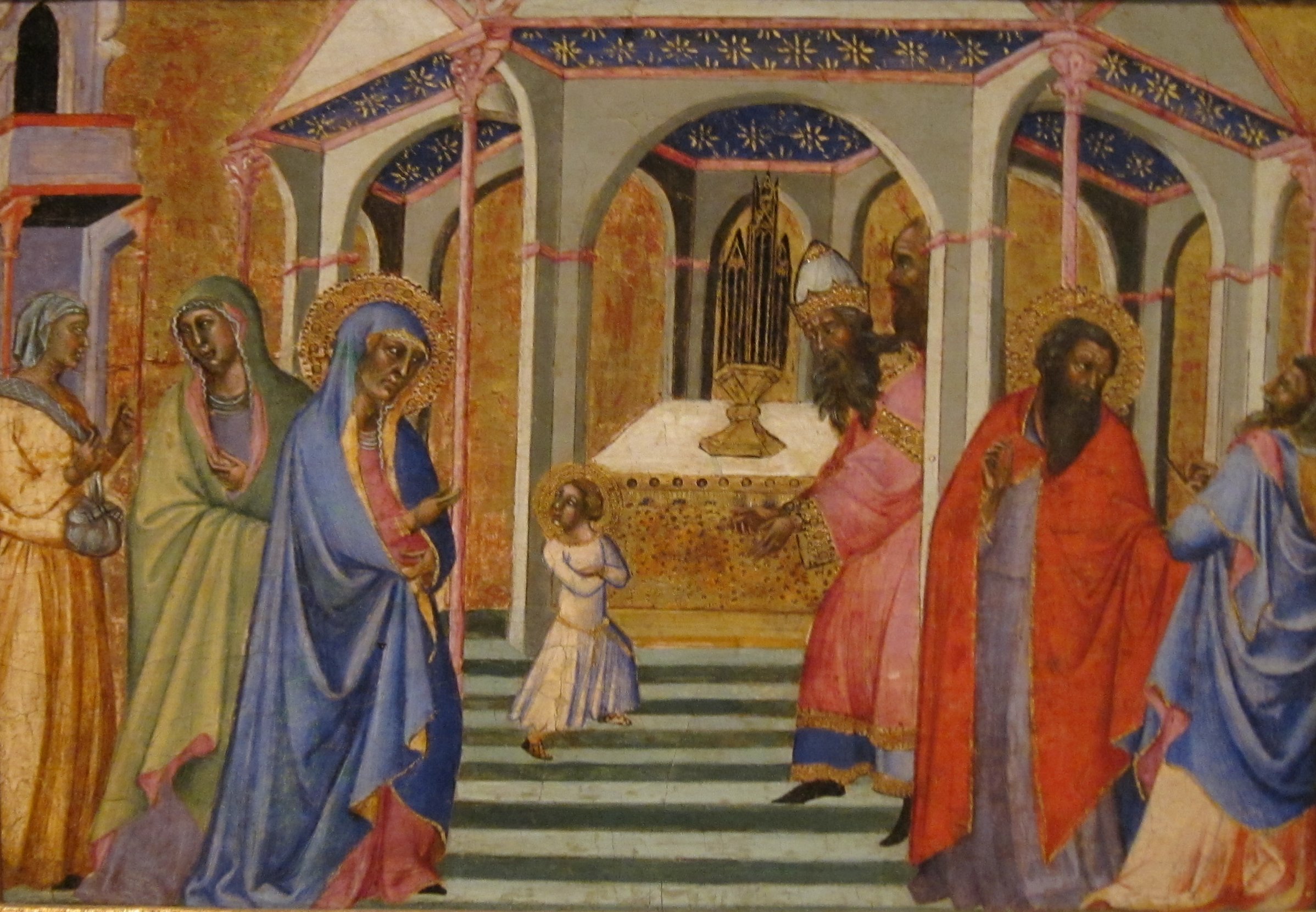 proper presentation of mary in the temple