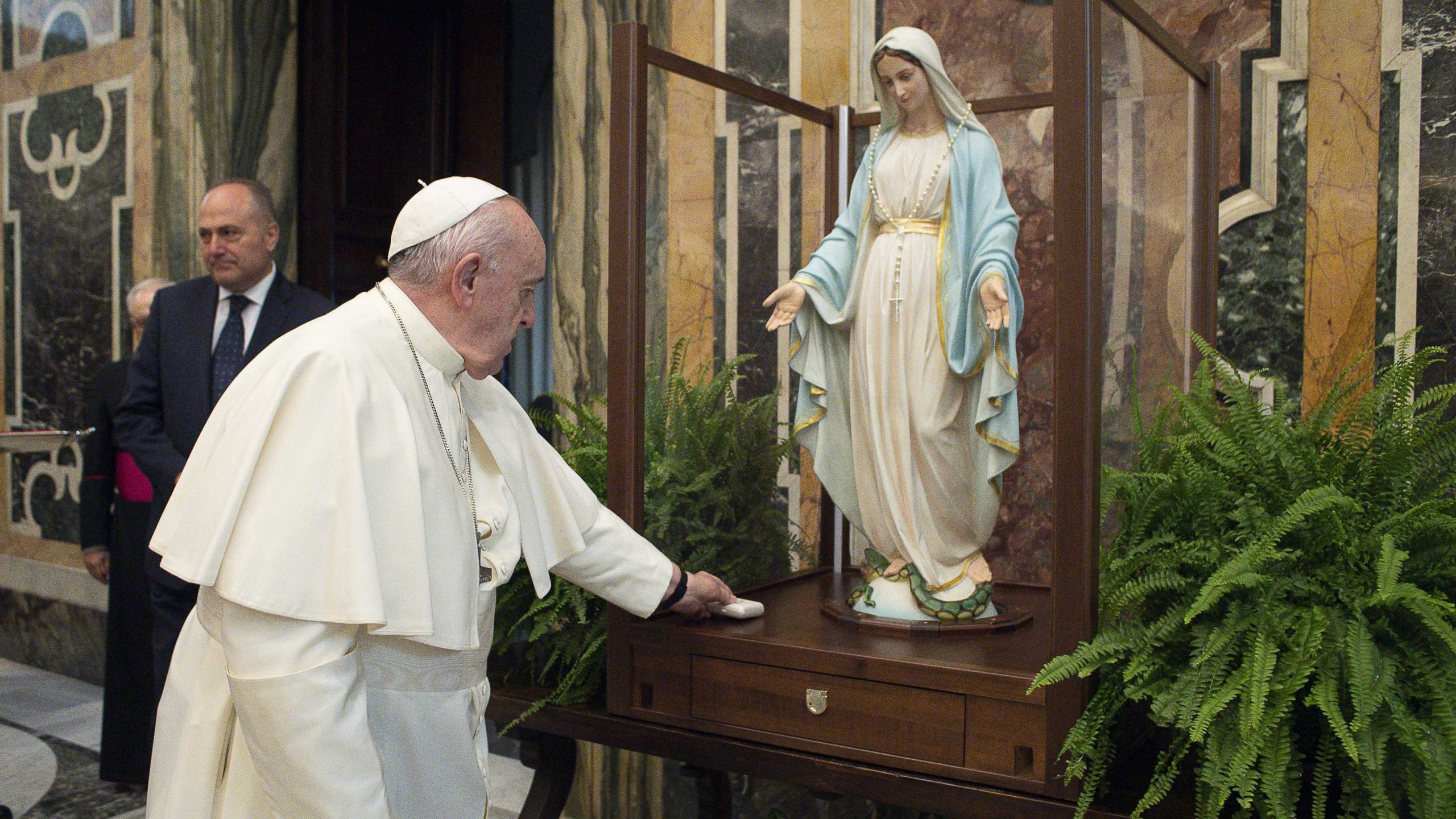Our Lady of the Miraculous Medal Statue