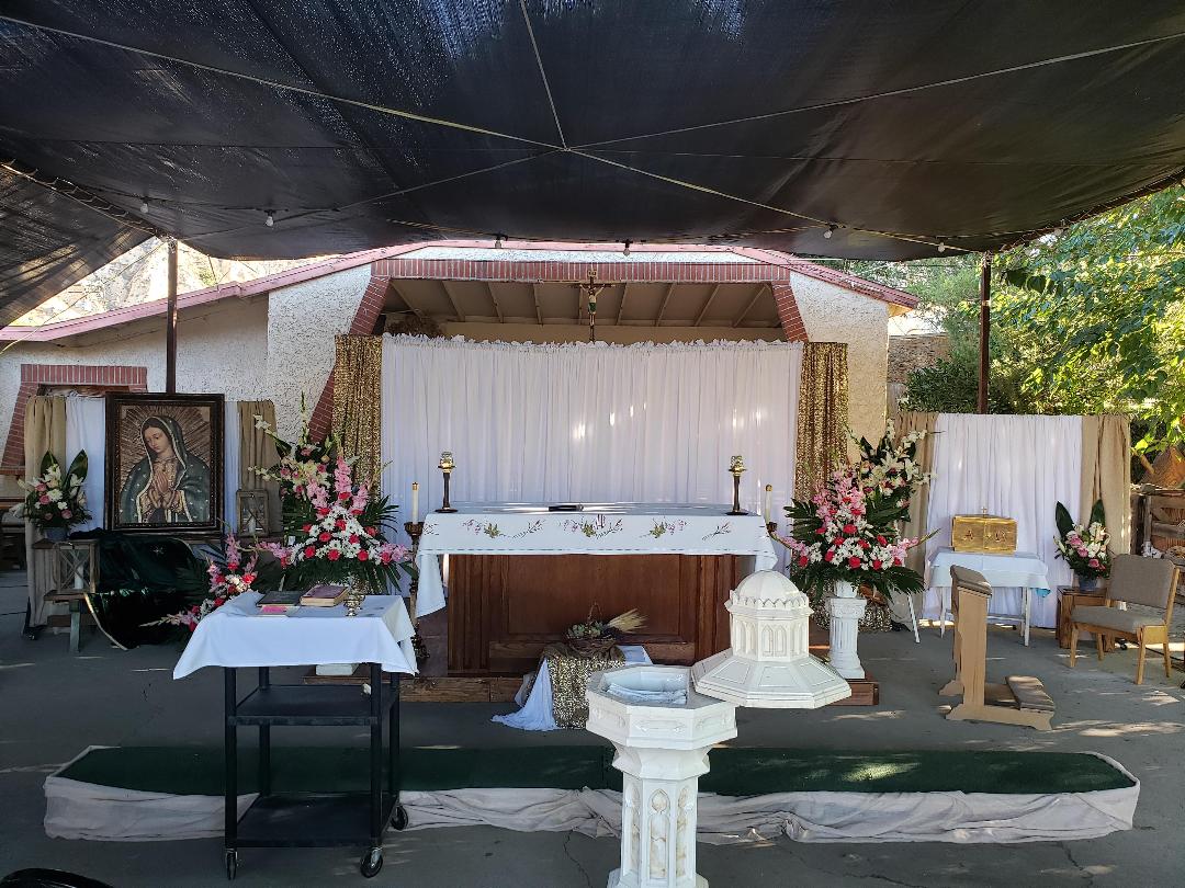 In Ventura County’s smallest Catholic outpost, outdoor worship comes naturally