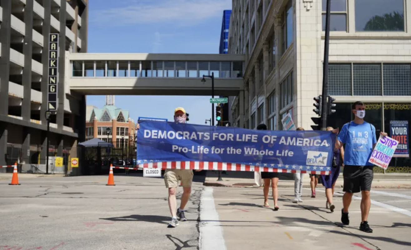 Prolife Democrats rally in support of Hyde Amendment