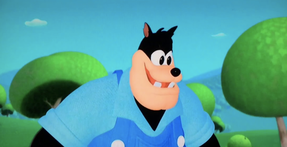 stuffed pete from mickey mouse clubhouse