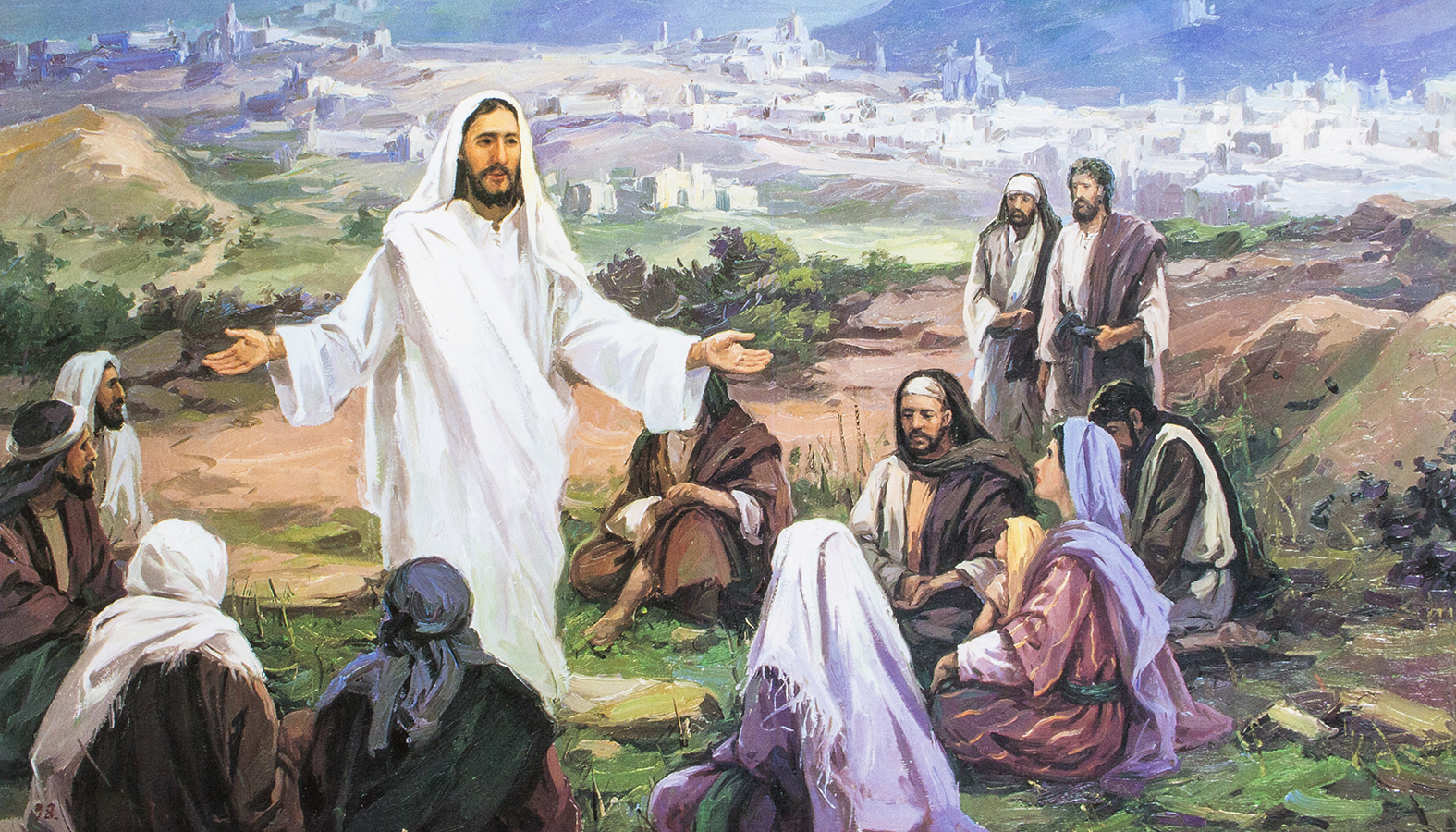 Иисус и 12 апостолов. Иисус христос и его ученики. Христос с учениками на горе елеонской. Иисус с учениками. Иисус христос евангельские иллюстрации.