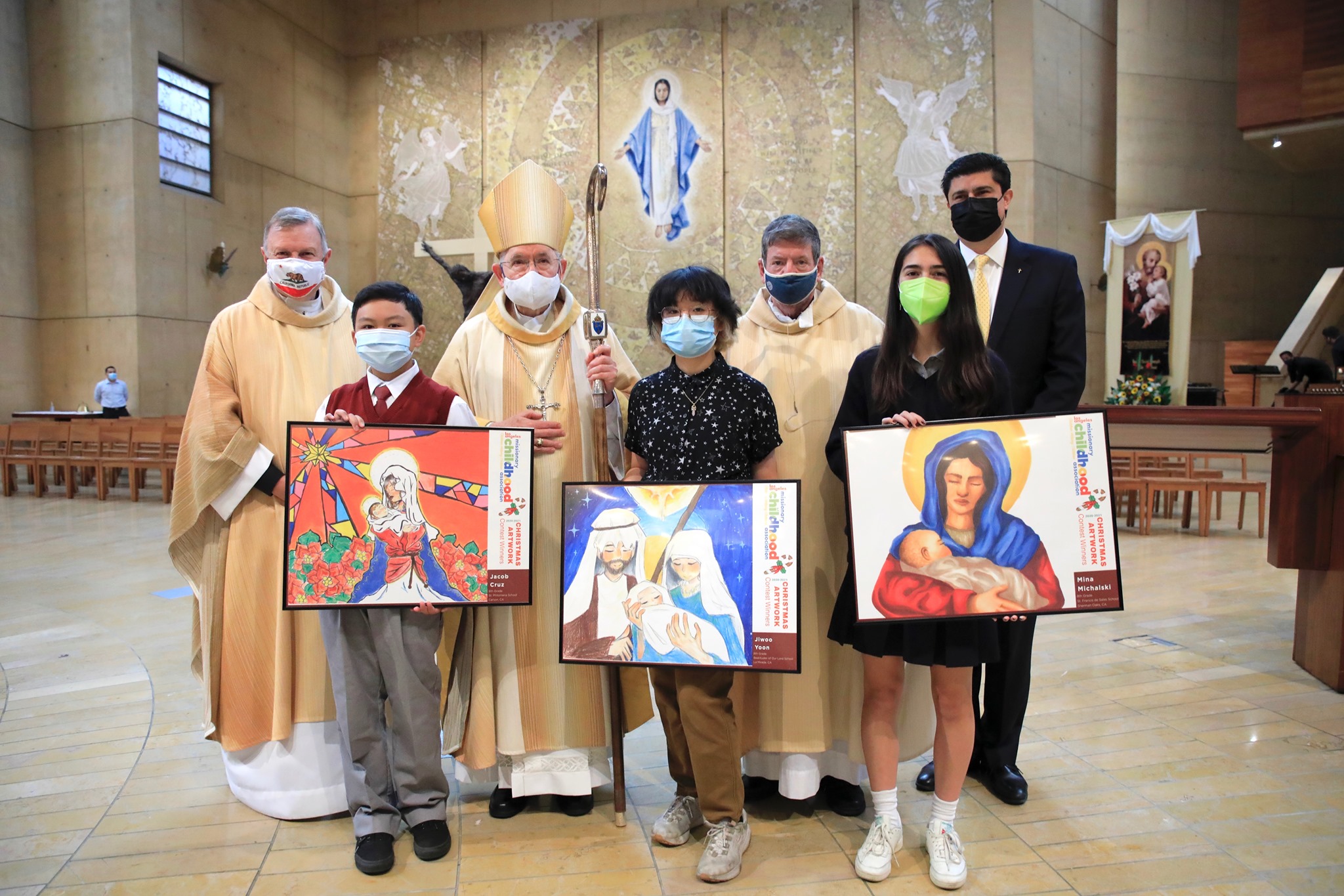 LA Catholic middleschoolers win big in national art contest