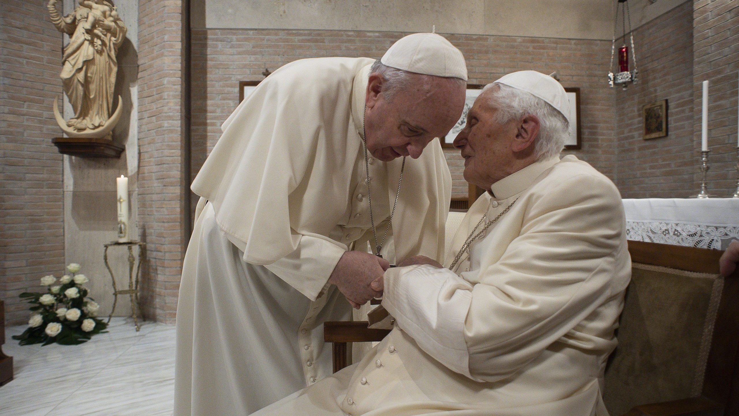 Benedict XVI was 'a prophet' of Church's future, Pope Francis tells Malta's Jesuits