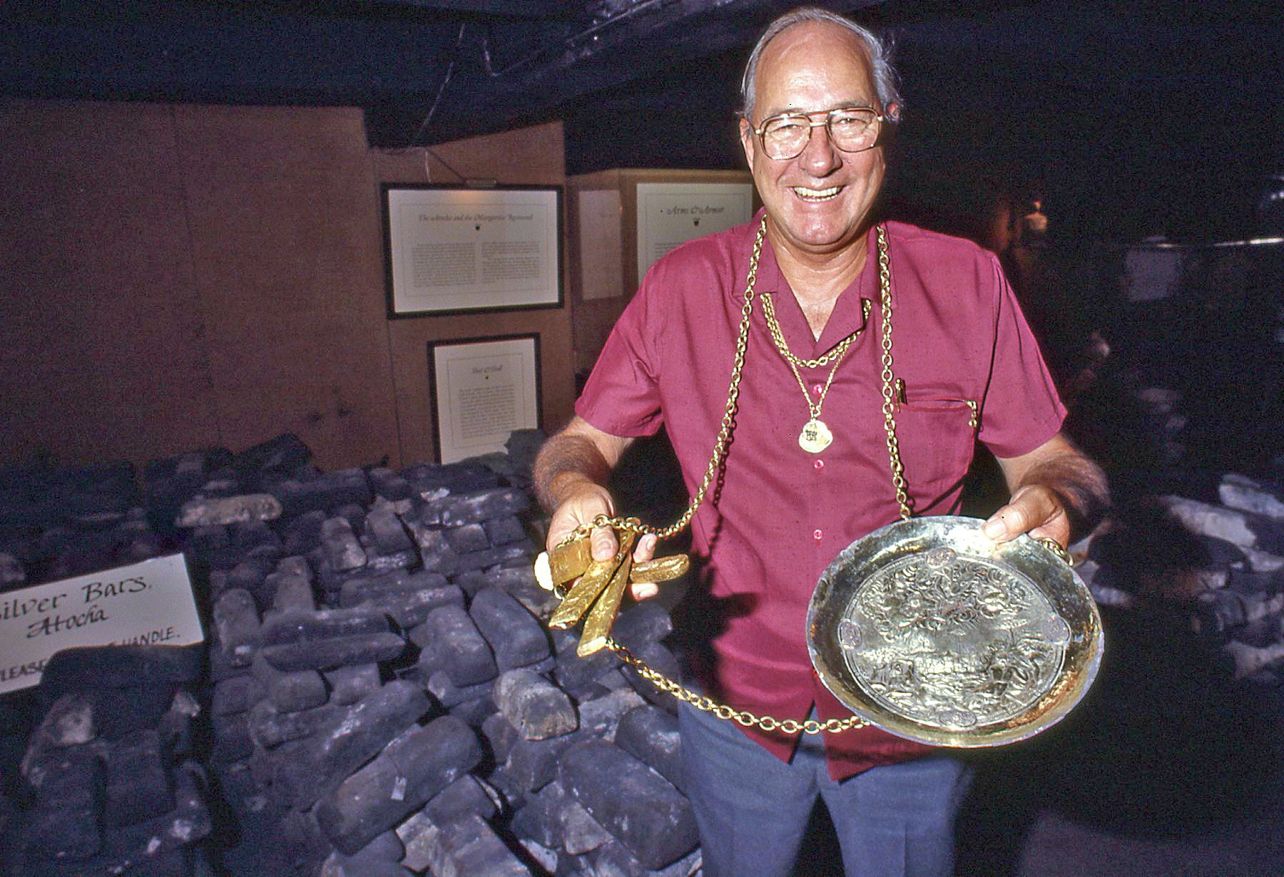 What's behind man's search for treasure