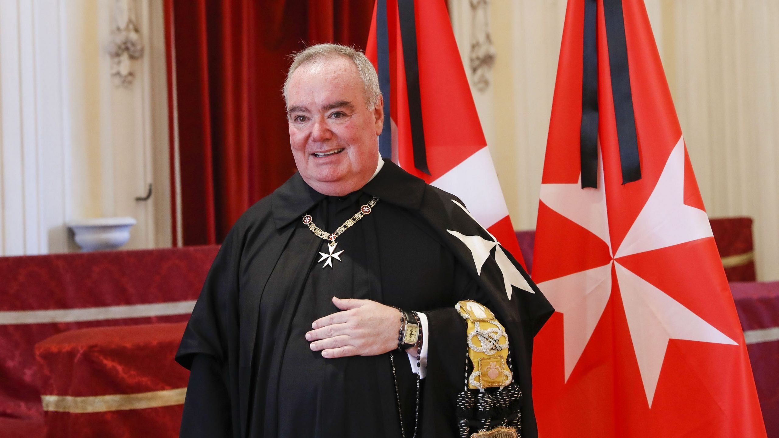 Canadian lawyer sworn in as leader of Knights of Malta