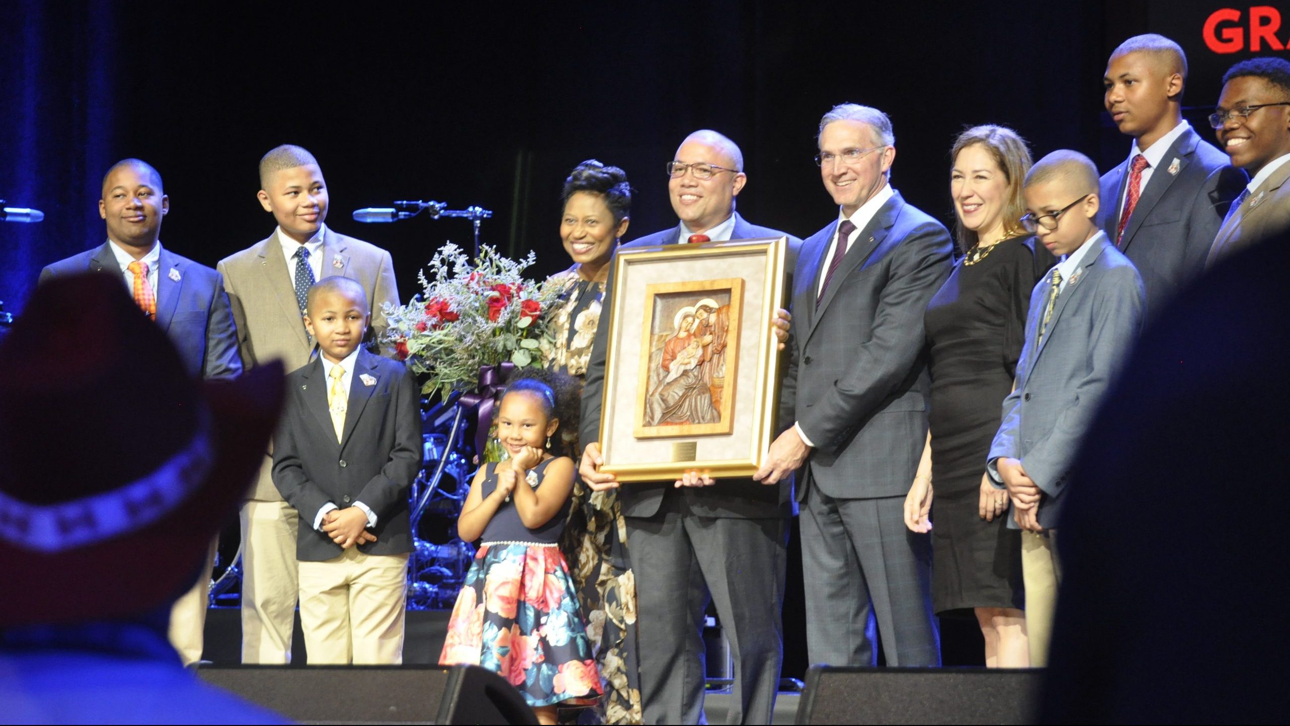 Knights honor family of year, present inaugural Blessed McGivney Medal