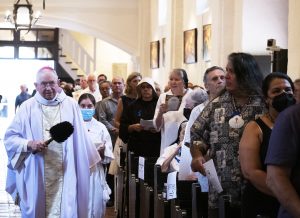 The Jubilee Year closing Mass was open to parishioners, religious, and guests, and was livestreamed for the entire archdiocese to participate. (Victor Alemán)