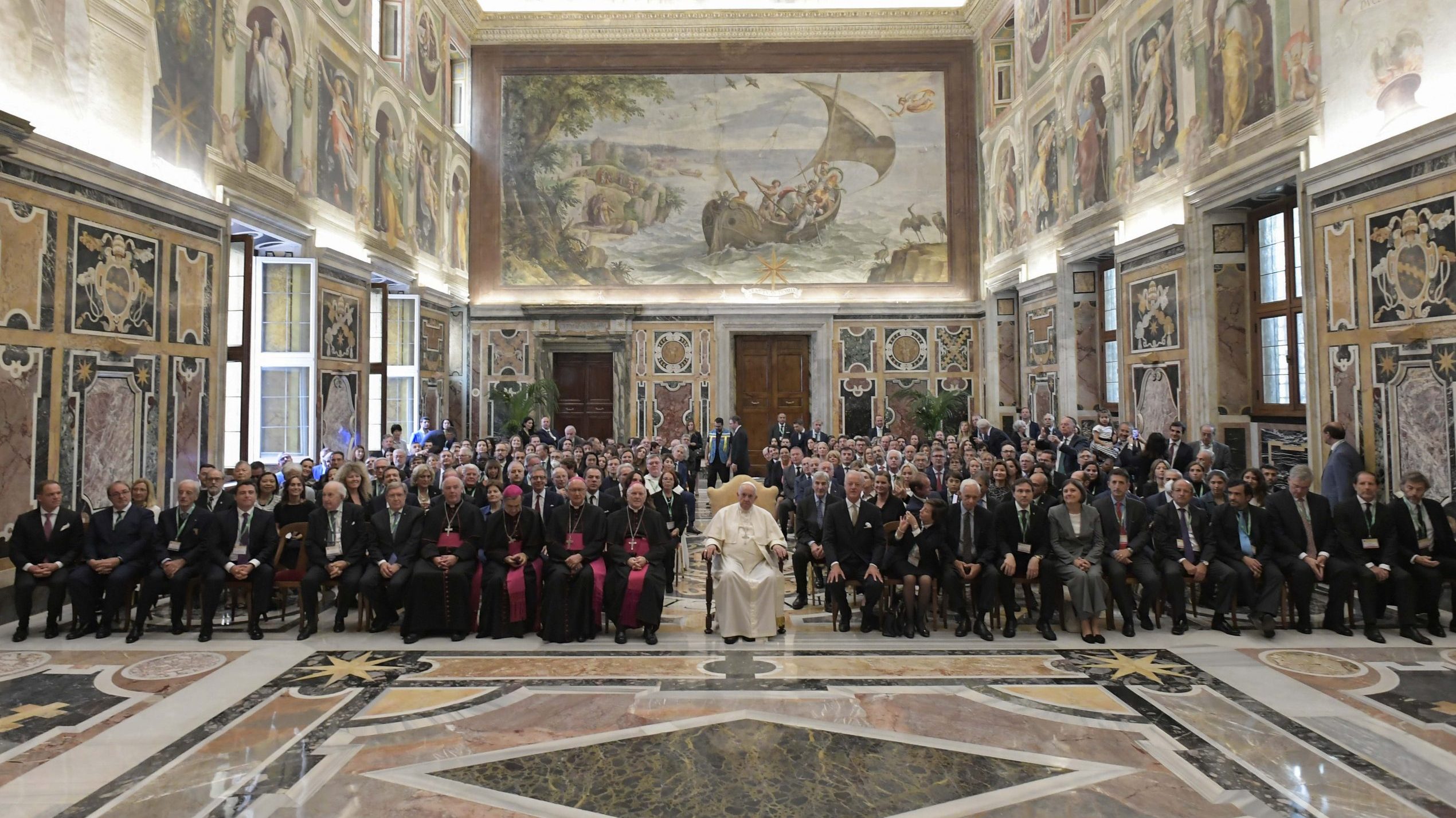 Creating jobs is key to 'inclusive' development, pope says