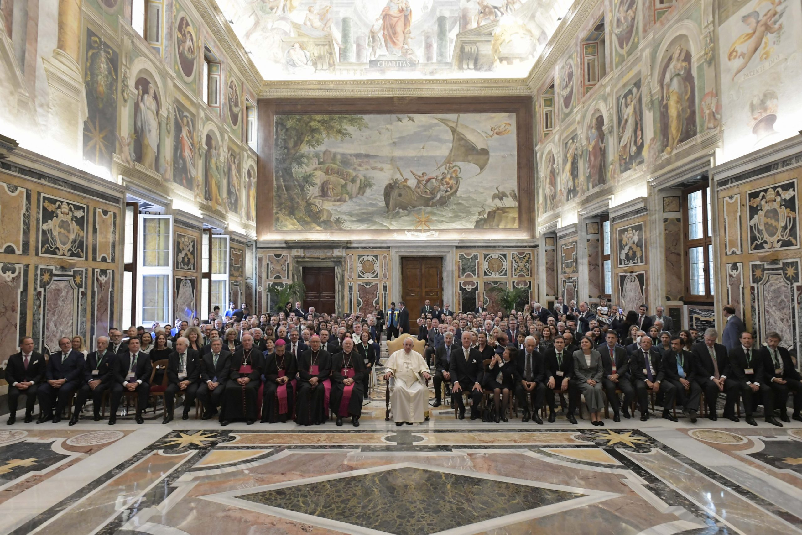 Creating jobs is key to 'inclusive' development, pope says