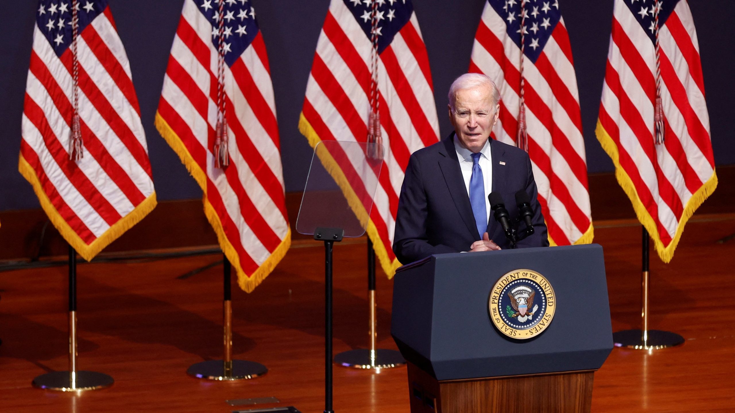 Biden calls for unity at first restructured National Prayer Breakfast
