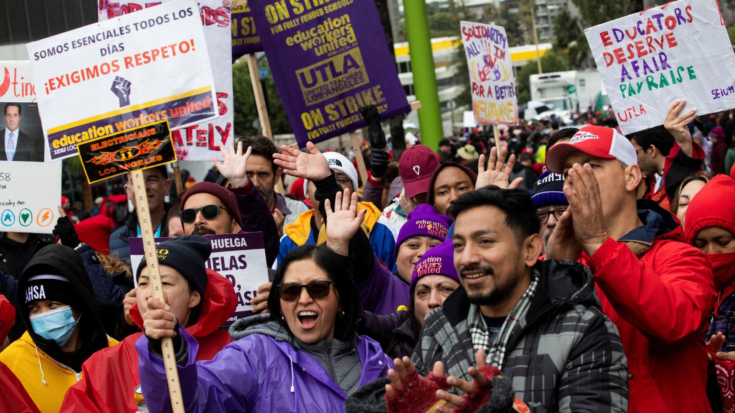 LAUSD strike settlement victory for workers, human dignity