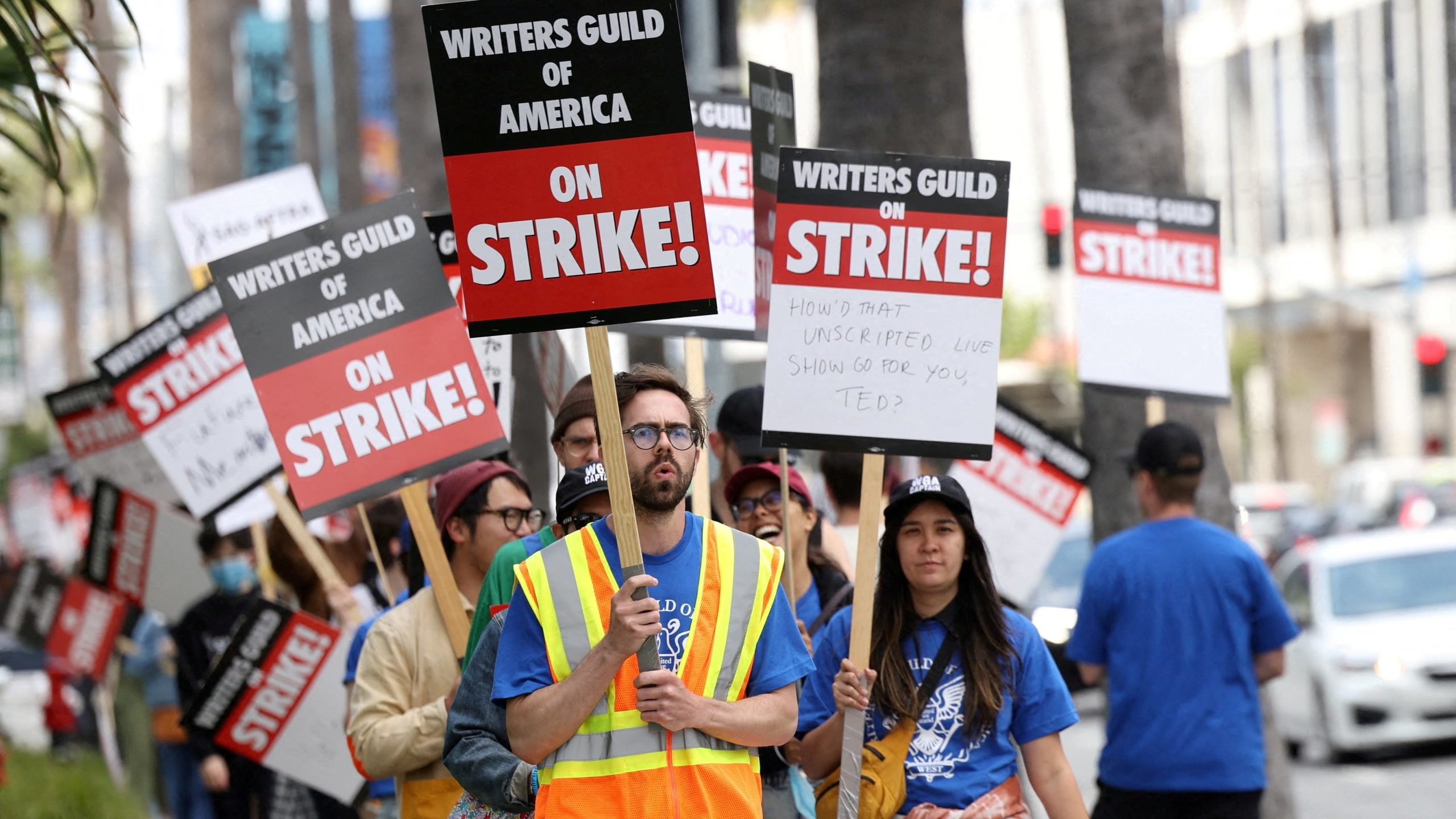 Will AI serve or replace Hollywood's writers on strike?