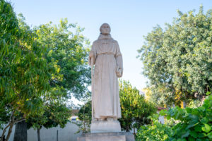 The Mission San Gabriel Arcángel reopens to the public on July 1, 2023, Feast Day of St. Junípero Serra, the mission's founder. (John Rueda/ADLA)