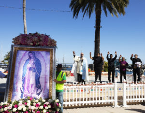 LA Catholics experience joy as Our Lady of Guadalupe image tours LA