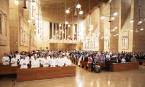 The annual Jubilarian Mass on Jan. 28 at the Cathedral of Our Lady of the Angels. (Victor Alemán)