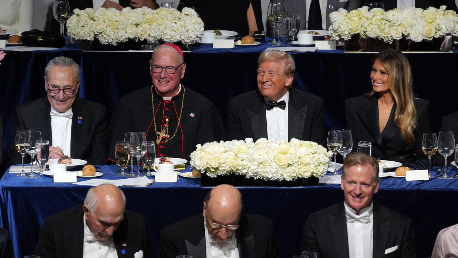 At Al Smith dinner, Trump vies for the Catholic vote