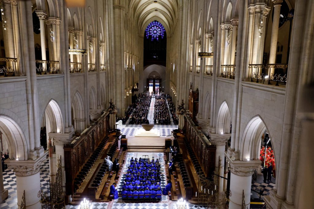 'Long live Notre Dame de Paris!' Jubilation as iconic Catholic cathedral reopens