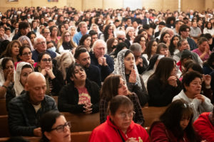 About 4,000 attended the OneLife LA celebration at the Cathedral of Our Lady of the Angels on Jan. 18. (Victor Alemán)