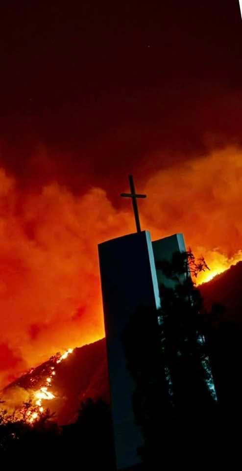 Fuego en Sierra Madre