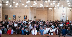 Thousands attended the Ash Wednesday Mass at the Cathedral of Our Lady of the Angels on March 5, the first day of Lent. (Victor Alemán)