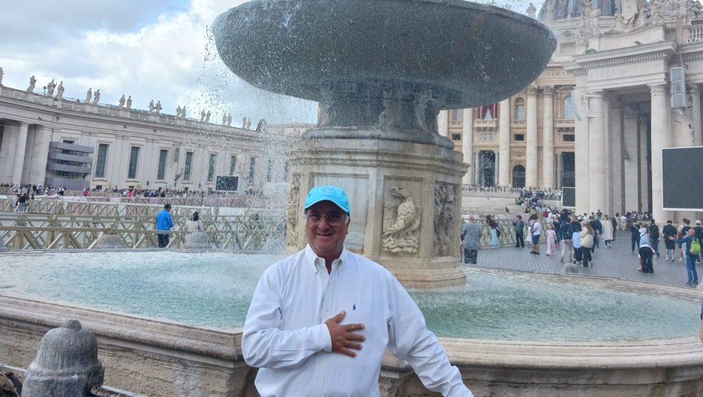 A historian’s first visit to Rome was a historic one