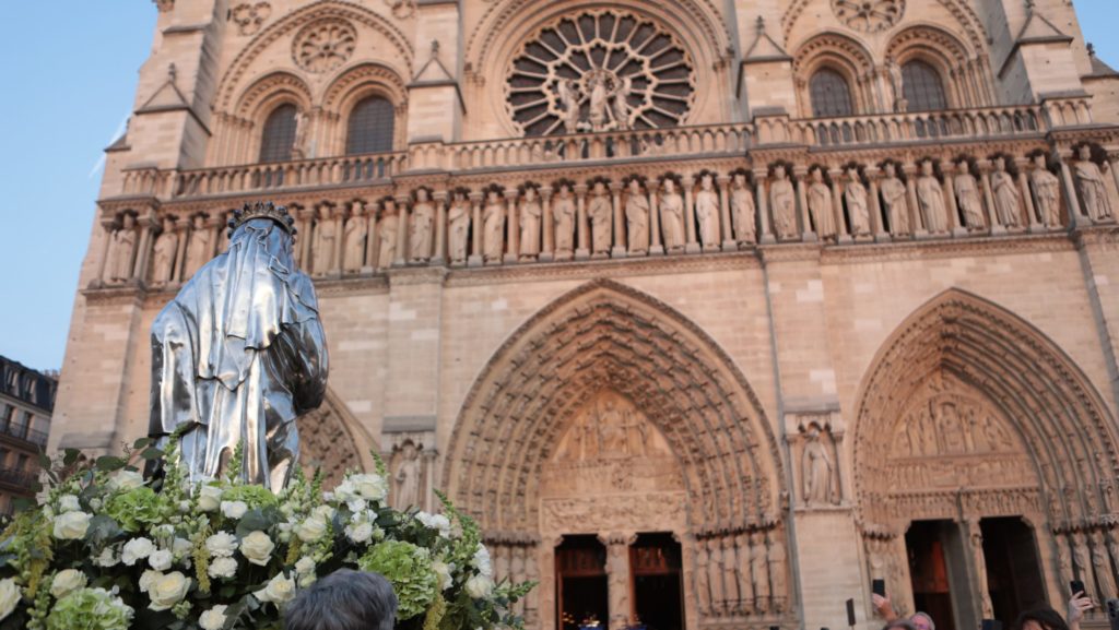 Notre Dame in Paris celebrates its queen on feast of the Assumption