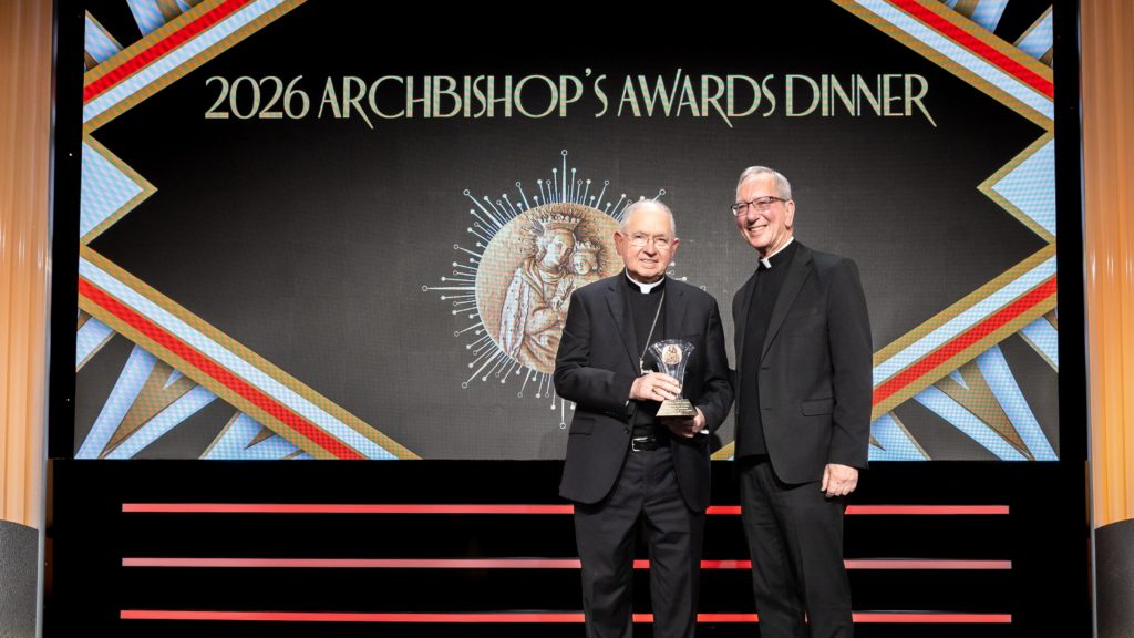 Surprise! Archbishop Gomez gets an Archbishop’s Award of his own