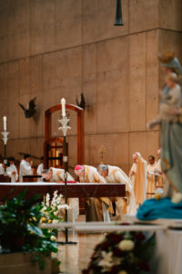 Archbishop José  H. Gomez presides over the 